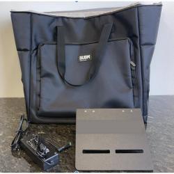 Demo Kit 4 includes the following parts not assembled to include a Display Base (10"W X 14"D), 35mm Din Rail length 9.75", AC Adapter / DC Power Supply (24vDC @ 2amp) and carrying bag to support sales hardware for customer presentations